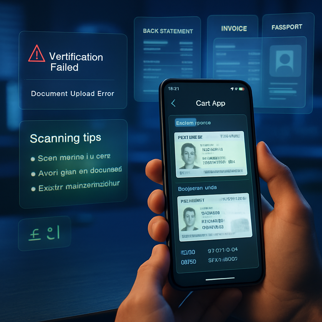 Cash App Verification Failed: Troubleshooting Guide for Document Upload Errors