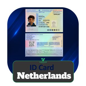 Netherlands ID Card - Full Editable PSD Template