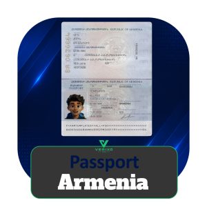 Armenia Passport - Full Editable PSD Template