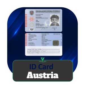 Austria ID Card - Full Editable PSD Template