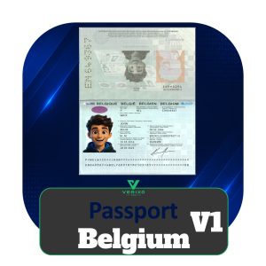 Belgium Passport V1- Full Editable PSD Template