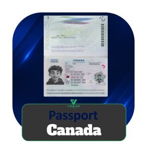 Canada Passport - Full Editable PSD Template