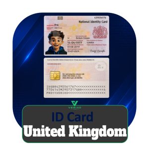 United Kingdom (England) ID Card - Full Editable PSD Template