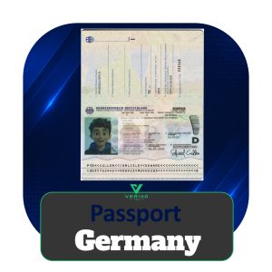Germany Passport - Full Editable PSD Template