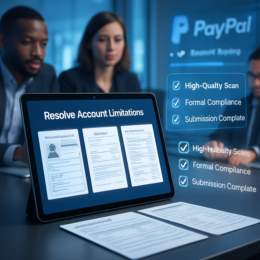Paypal Limitation Fix: How to Submit Documents for Quick Resolution