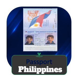 Philippines Passport - Full Editable PSD Template
