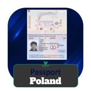 Poland Passport - Full Editable PSD Template