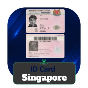 Singapore ID Card - Full Editable PSD Template